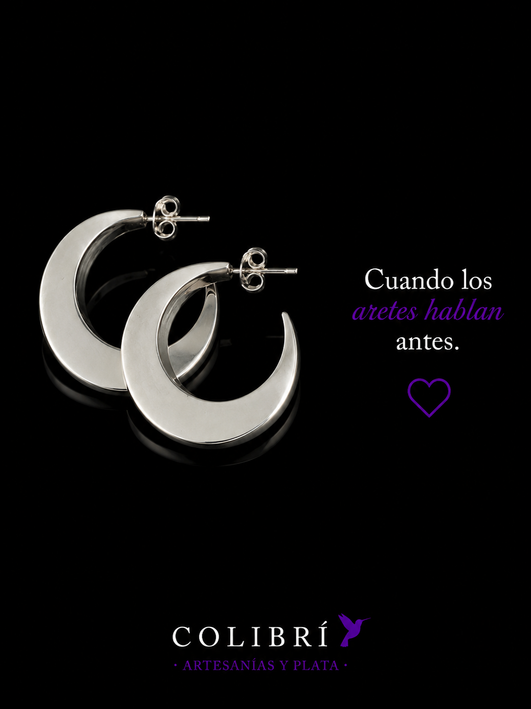 Arracadas Luna