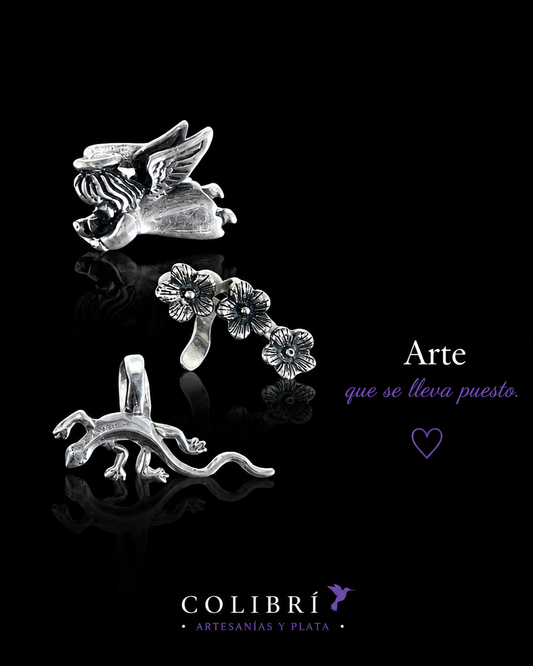Aretes Grapa Artesanal