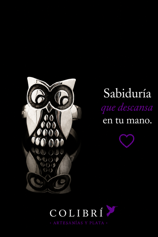 Anillo Búho Grande