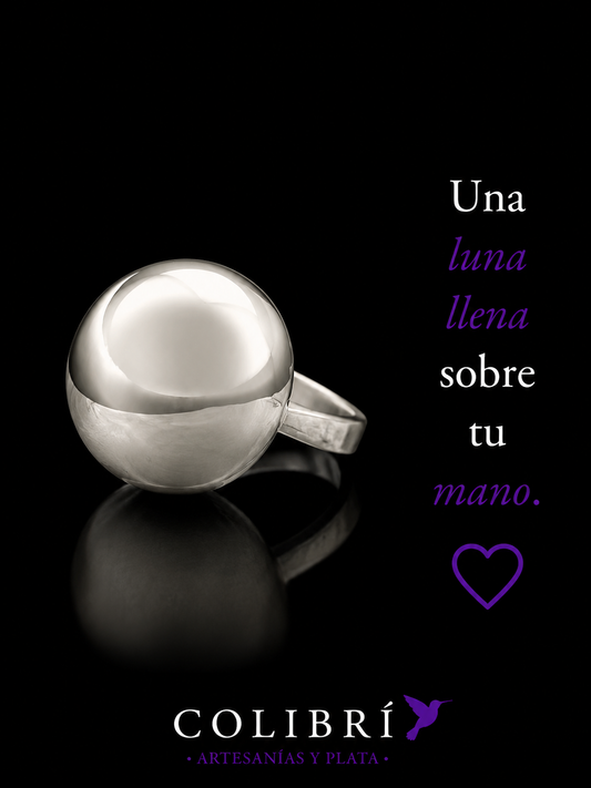 Anillo Esfera de Plata