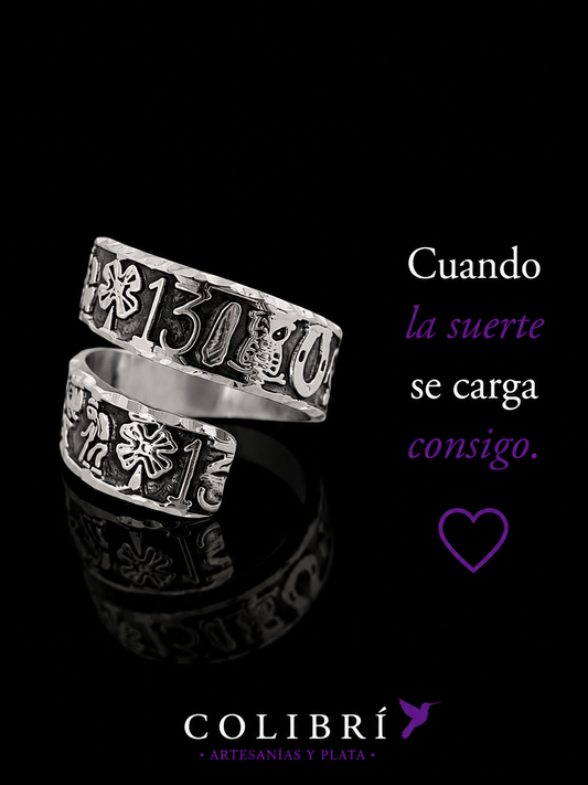 Anillo Espiral de la Suerte