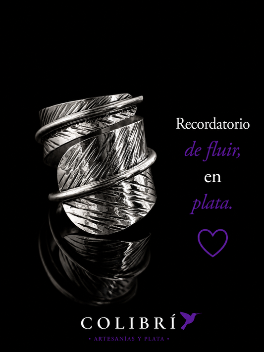 Anillo Hoja Espiral