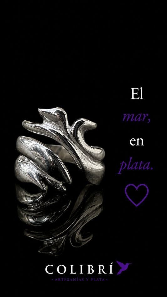 Anillo Olas del Mar