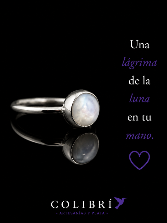 Anillo Perla Solitario