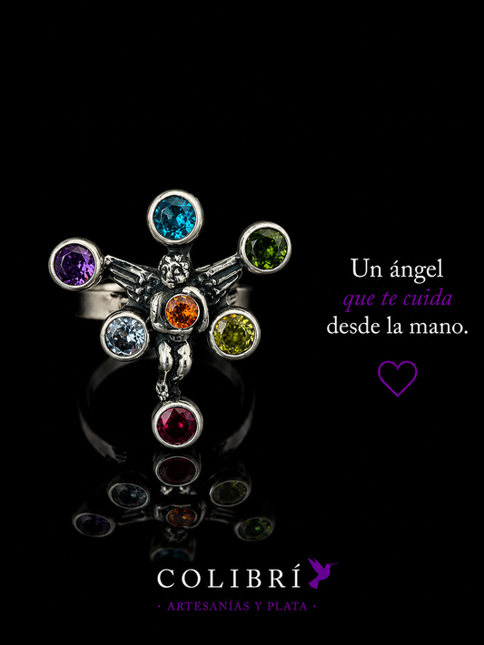 Anillo Ángel con Circonias