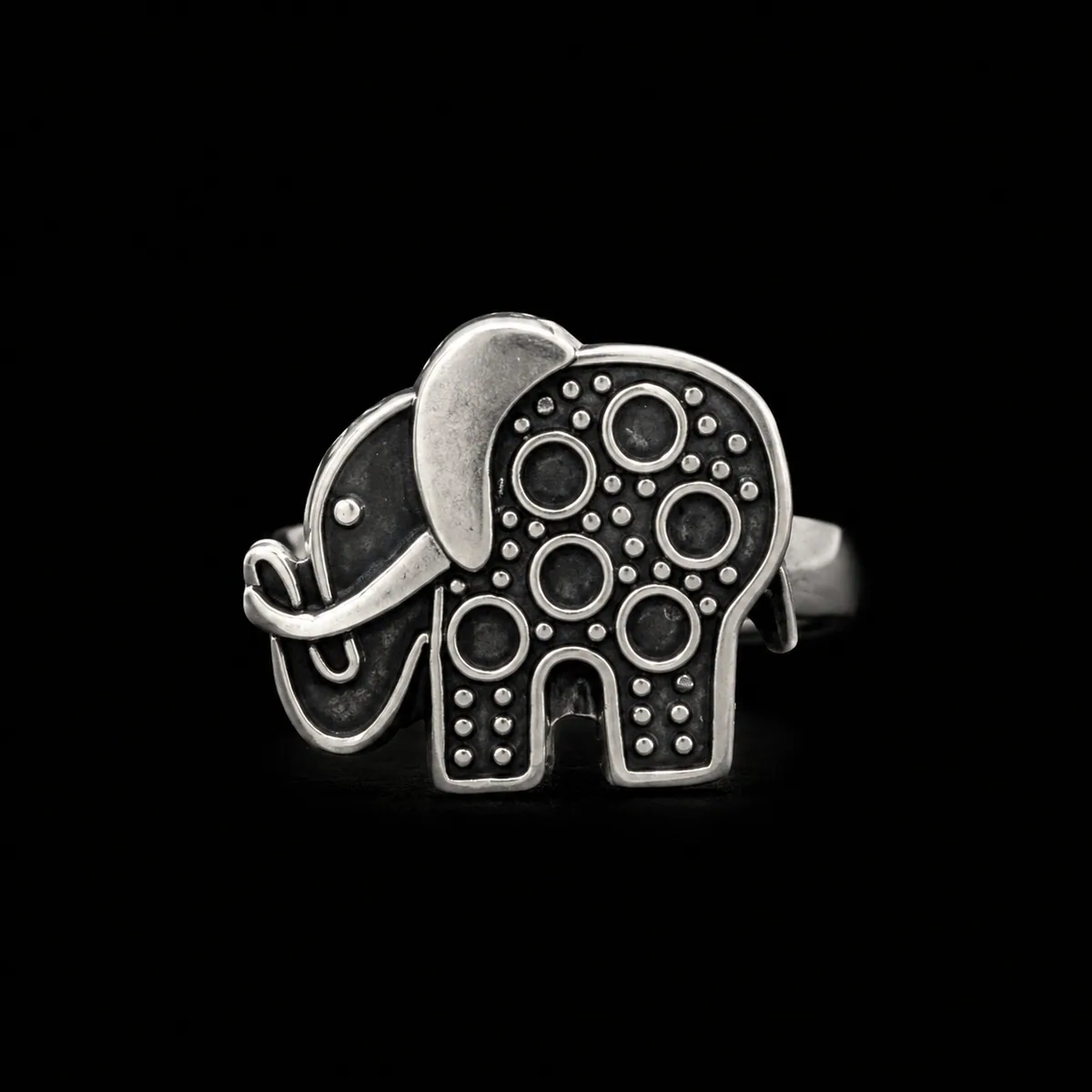 Anillo Elefante de la Suerte