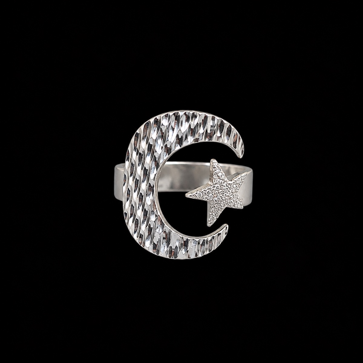 Anillo Estrella y Luna