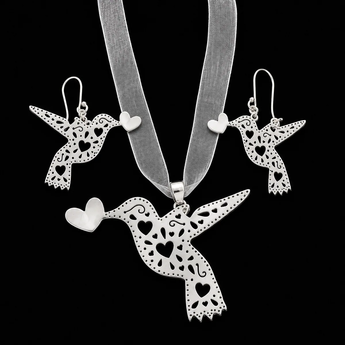 Coordinado Colibrí de Corazones