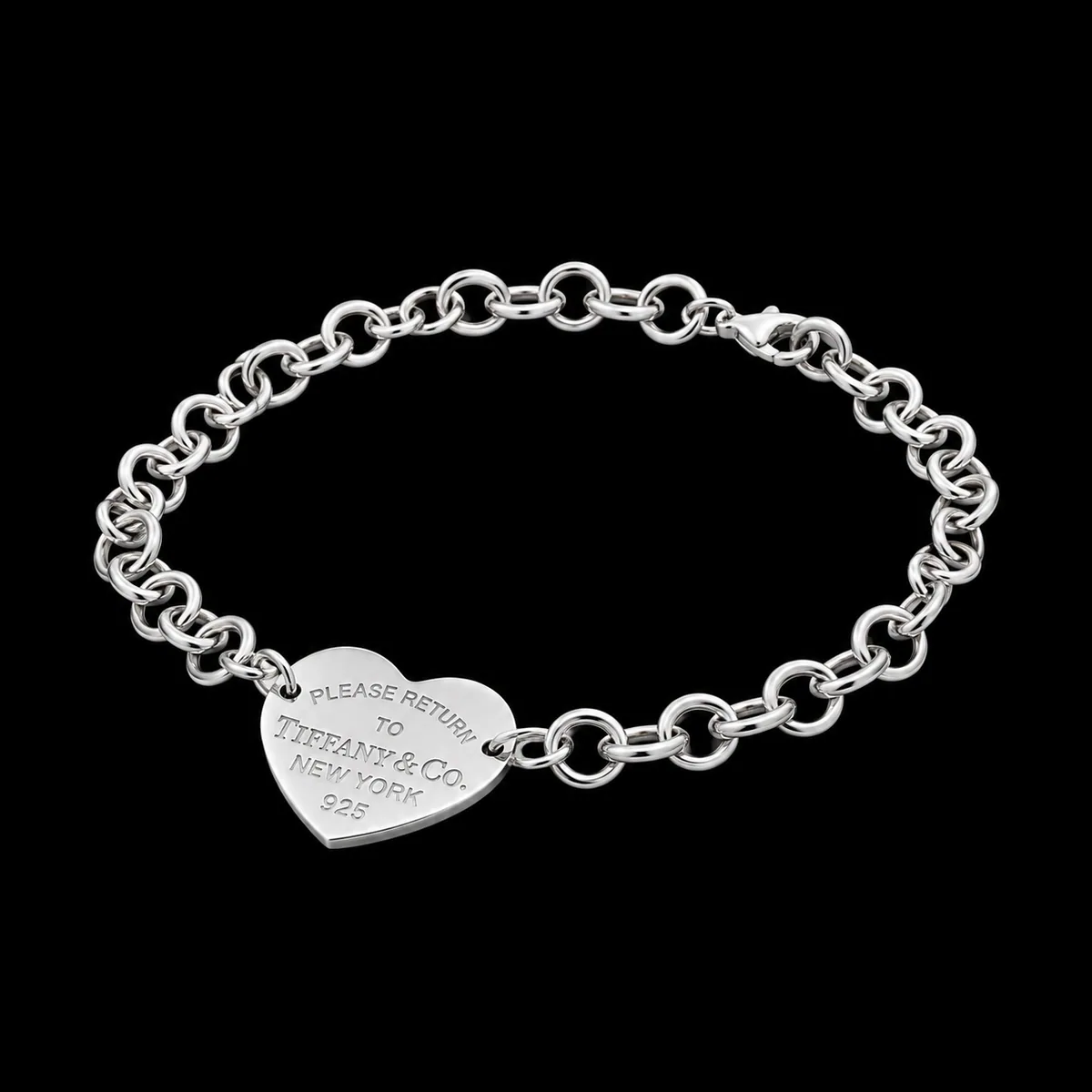 Pulsera Corazón Tipo Tiffany