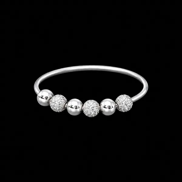 Anillo Antiestrés con Perlas