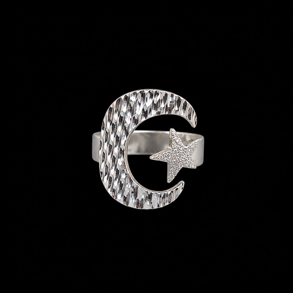 Anillo Estrella y Luna