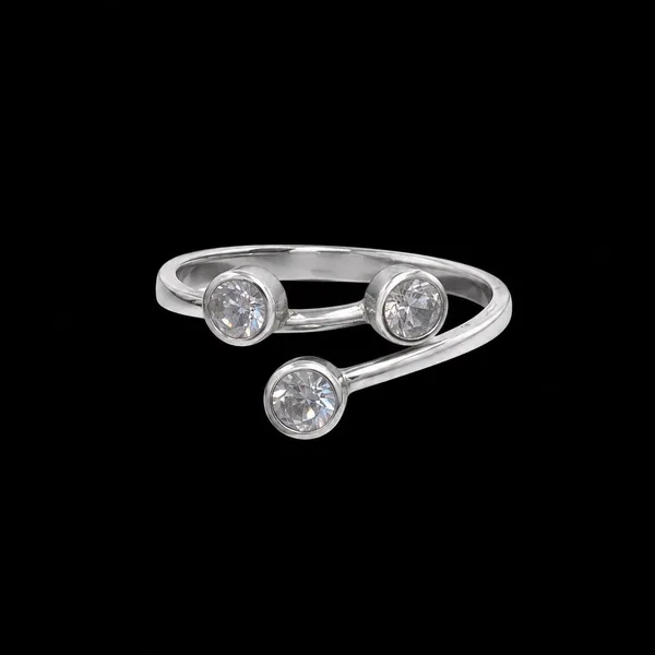 Anillo Tres Circonias