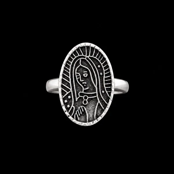 Anillo Virgen de Guadalupe Ovalado