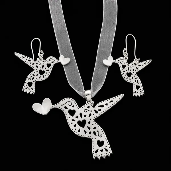 Coordinado Colibrí de Corazones