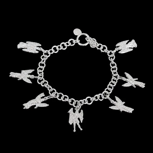 Pulsera 7 Arcángeles Tejido Antiguo