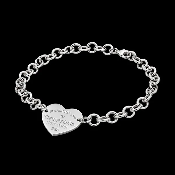 Pulsera Corazón Tipo Tiffany