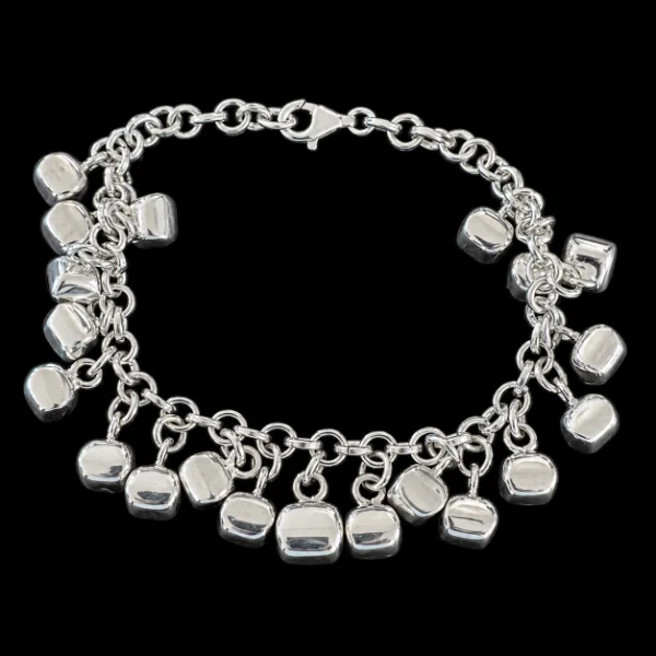 Pulsera Cubos Colgantes