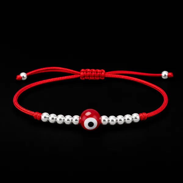 Pulsera Ojo Turco de Bolita Mediana