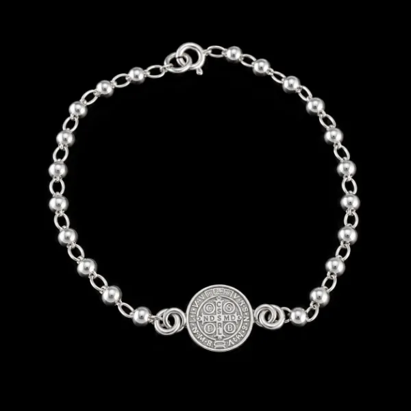 Pulsera San Benito Estilo Rosario