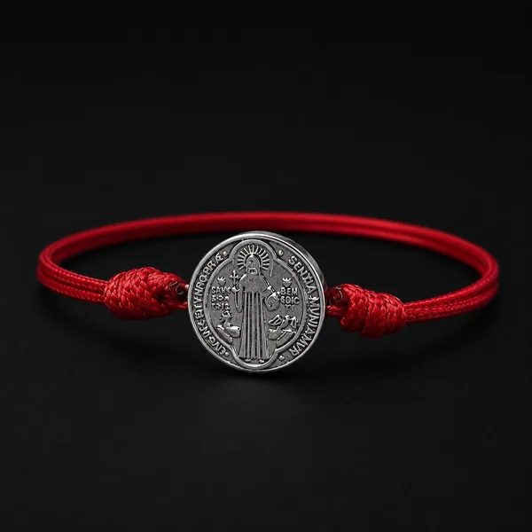 Pulsera San Benito en Piel Grande